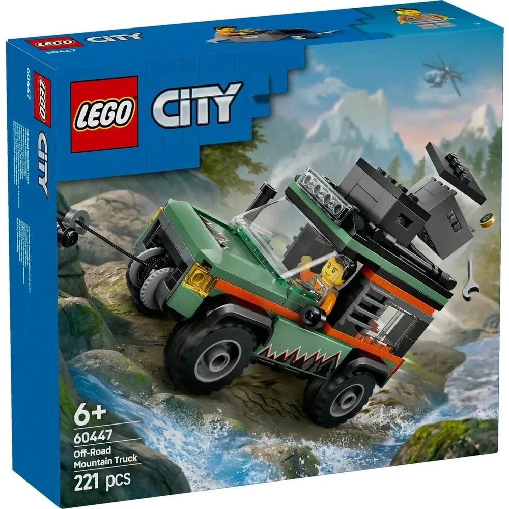 60447 OFF-ROAD MOUNTAIN TRUCK suv jeep land rover lego city town legos set NEW